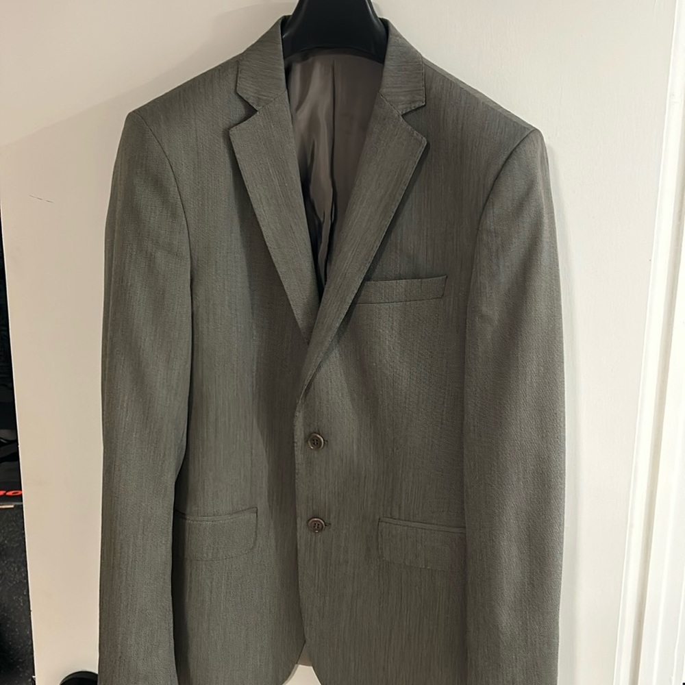 Men’s Zara silver grey blazer size small